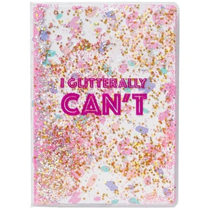 I Glitterally Cant Journal