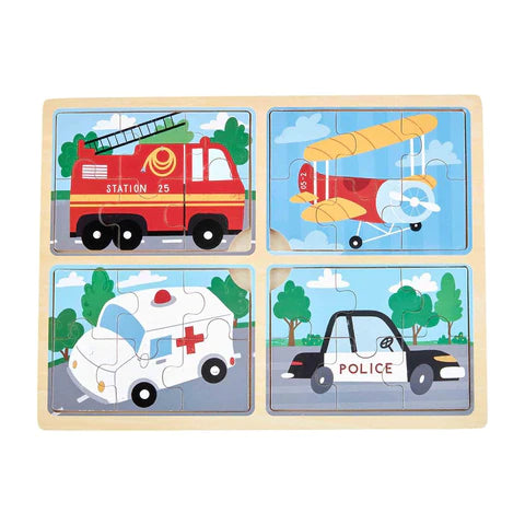 4 In 1 Puzzle