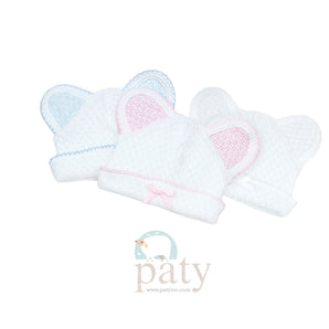 Paty Bear Cap With Bow