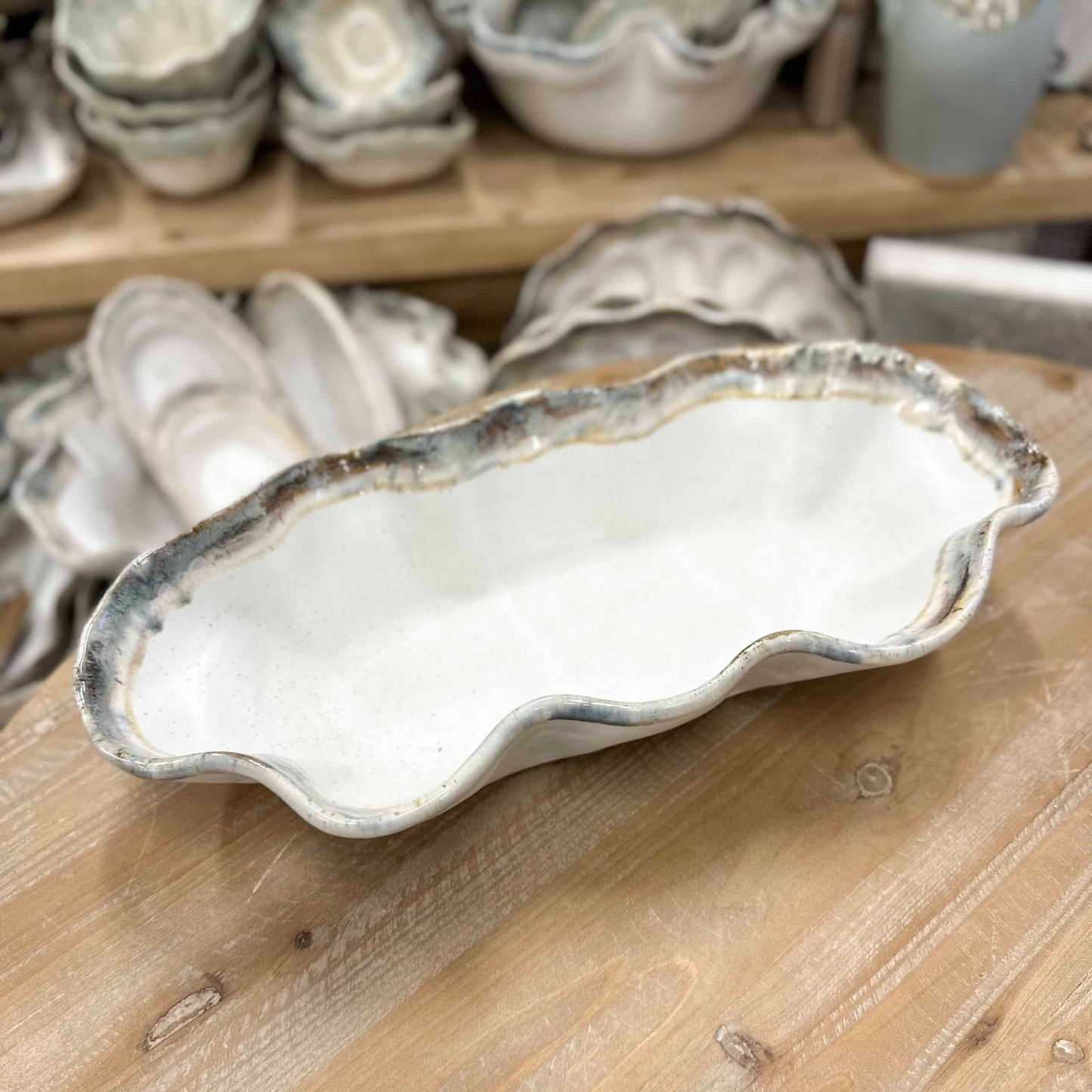 Etta B Centerpiece Dish