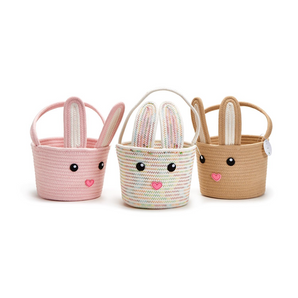 Hand Crafted Bunny Basket