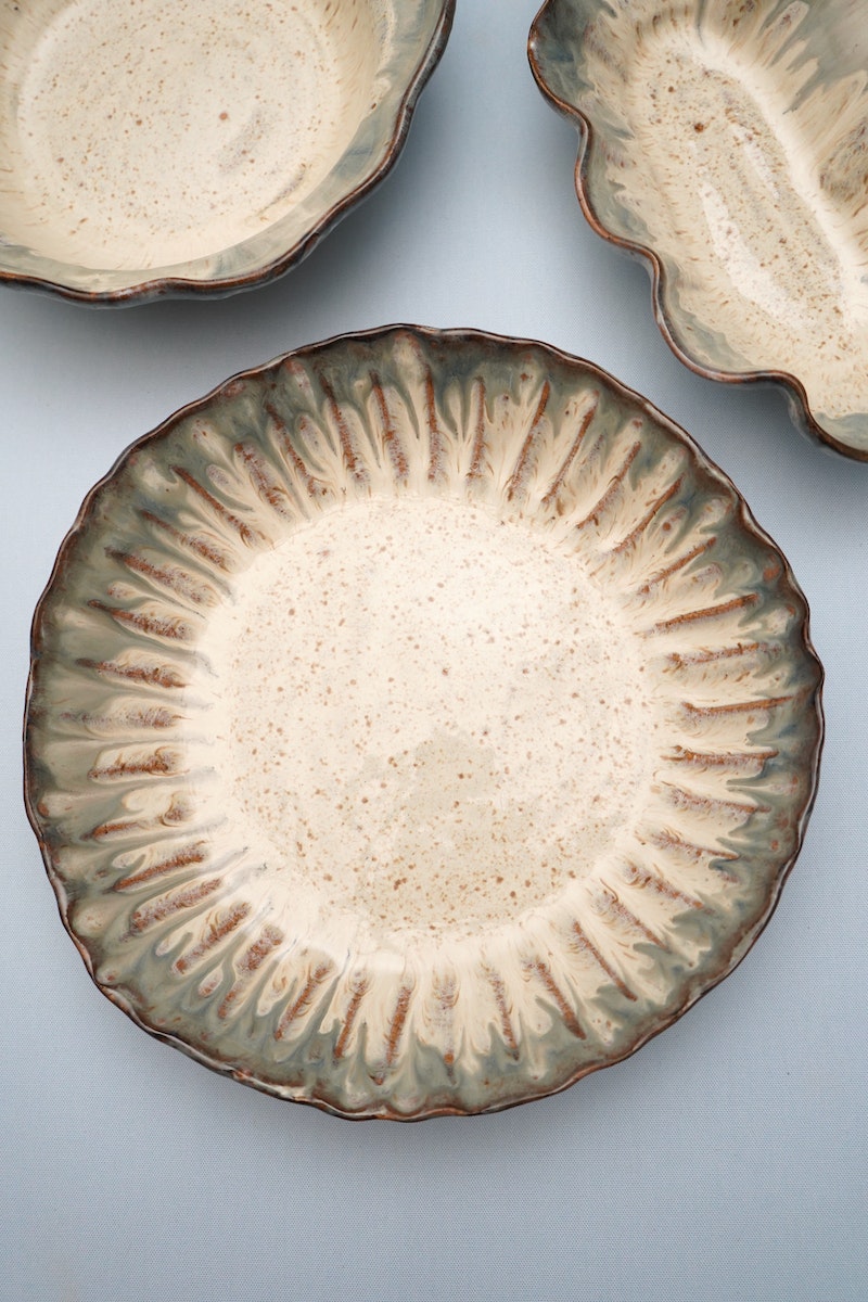 Etta B Crimped Serving Bowl