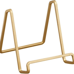 Gold Metal Stand 4in