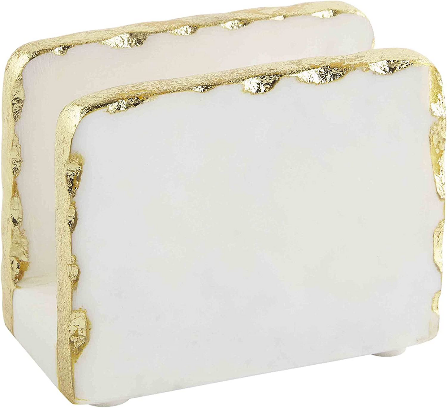 Marble & Gold Napkin Holder
