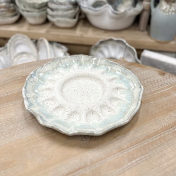 Etta B Handcrafted Egg Platter