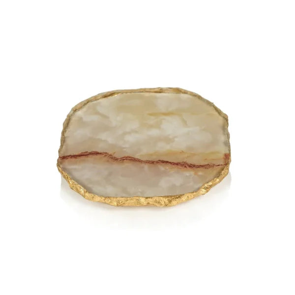 Agate Marble Glass Coaster