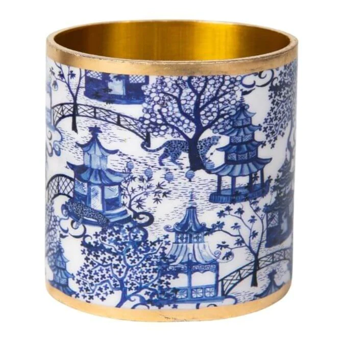 Garden Party Napkin Rings Set of 4