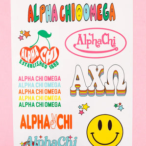 Greek Sticker Sheet