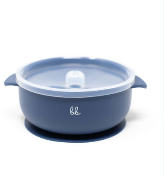 BB Silicone Suction Bowl with Lid