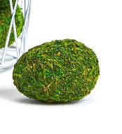 Green Moss Easter Egg