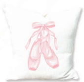 Ballet Slipper Pillow