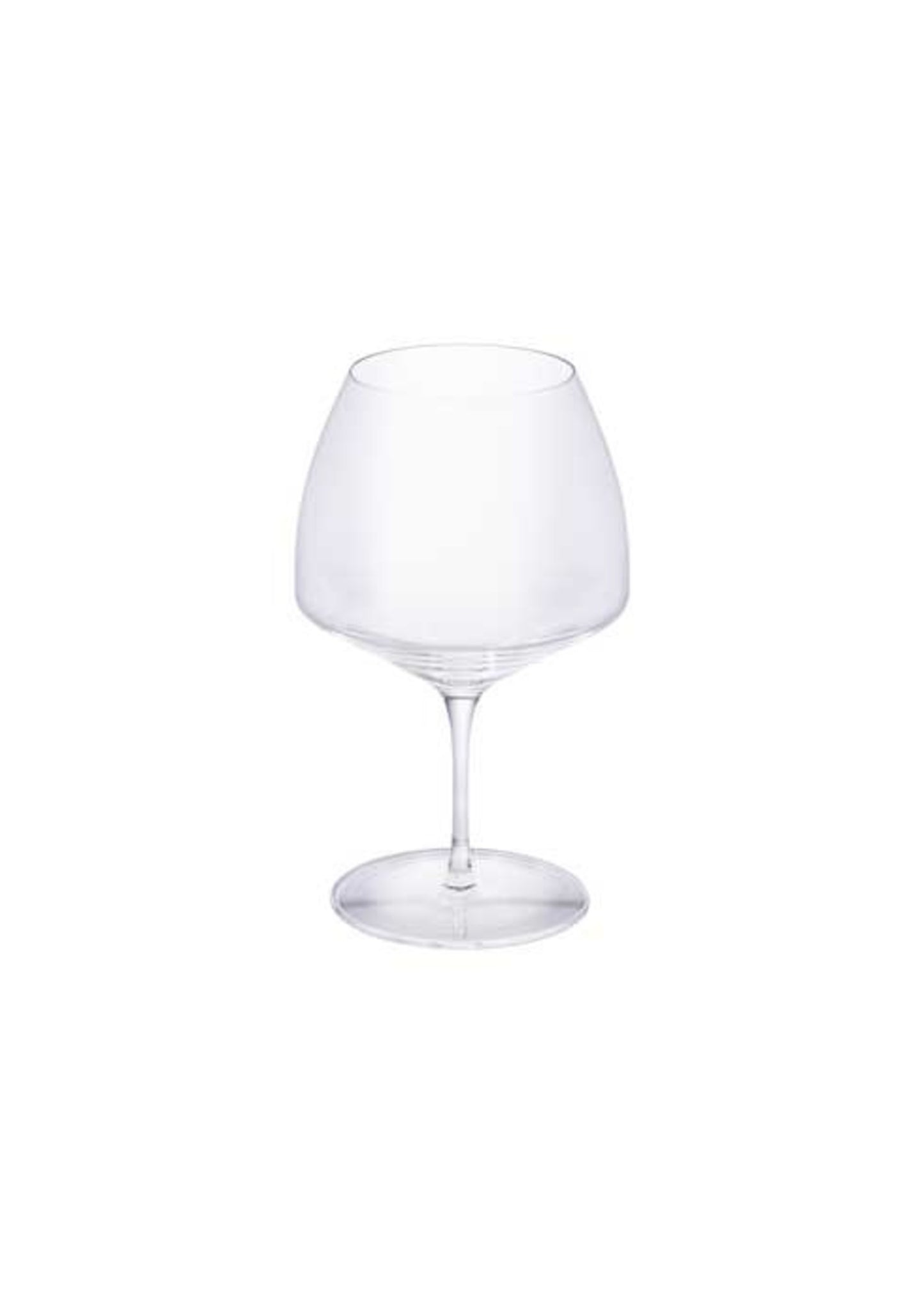 Casafina Burgundy Vite Glass