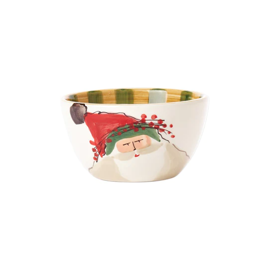 Vietri Old St. Nick Cereal Bowl