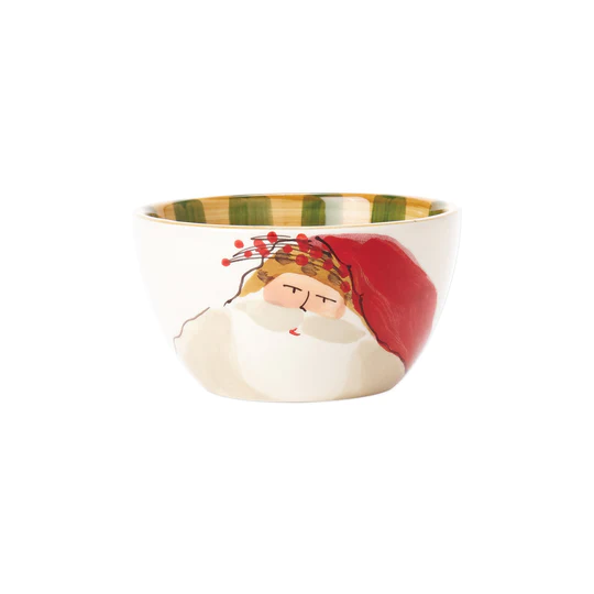 Vietri Old St. Nick Cereal Bowl