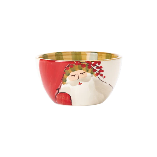 Vietri Old St. Nick Cereal Bowl