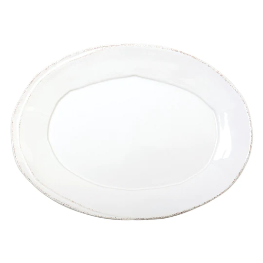 Discontinued Vietri Lastra Small Oval Platter