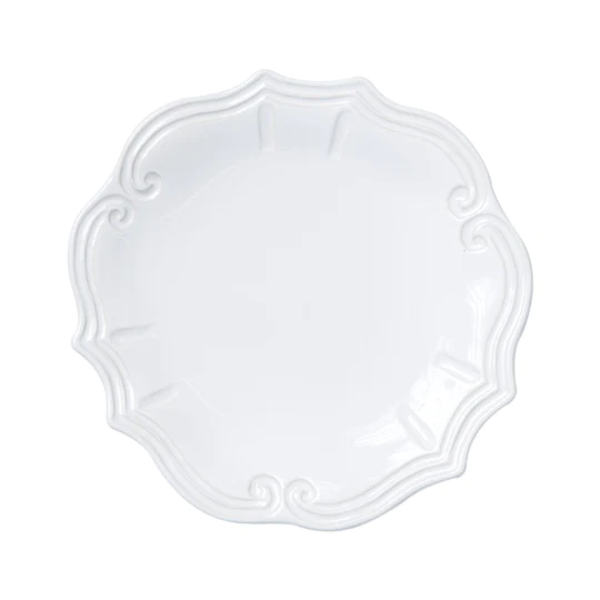 Vietri Incanto Stone White Baroque Cereal Bowl