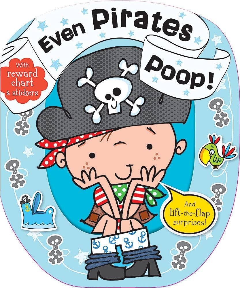Even Pirates Poop Book