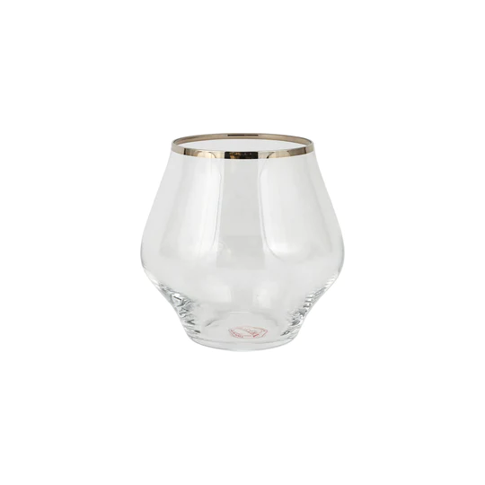 Vietri Contessa Stemless Wine Glass