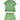 Laura Park Flora Green Scalloped Pajama Short Set
