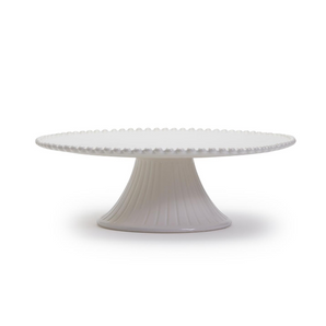 Heirloom Pearl Pedestal Platter