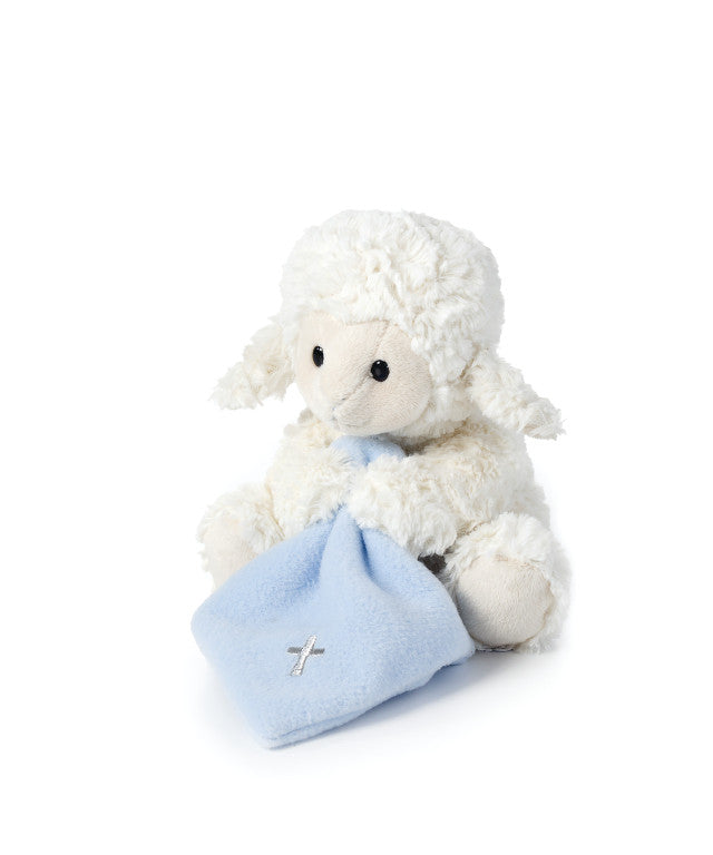 Blue Jesus Loves Me Lamb