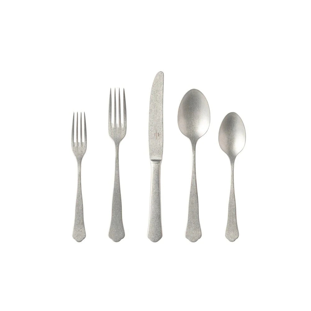 Costa Nova Prado Brushed 5pc Flatware