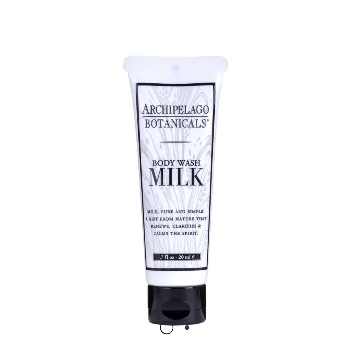 Archipelago Milk .7oz Body Wash