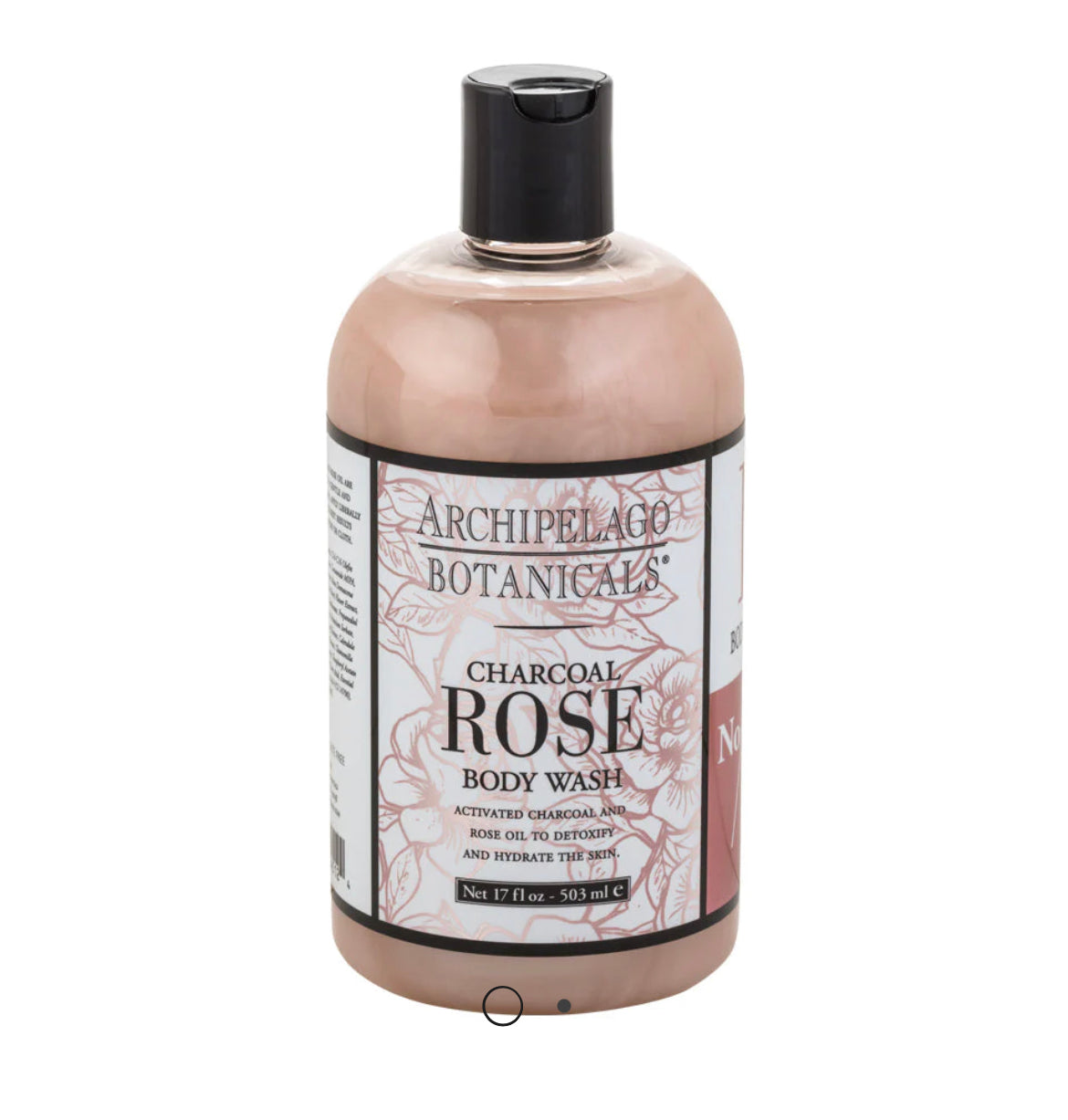 Archipelago 17oz Bodywash Charcoal Rose