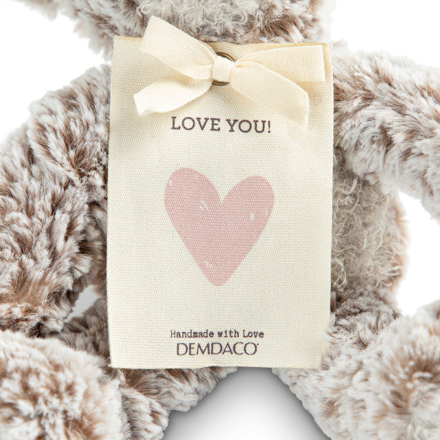Pink Heart Mini Giving Bear