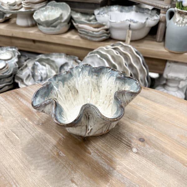 Etta B Round Fluted Bowl