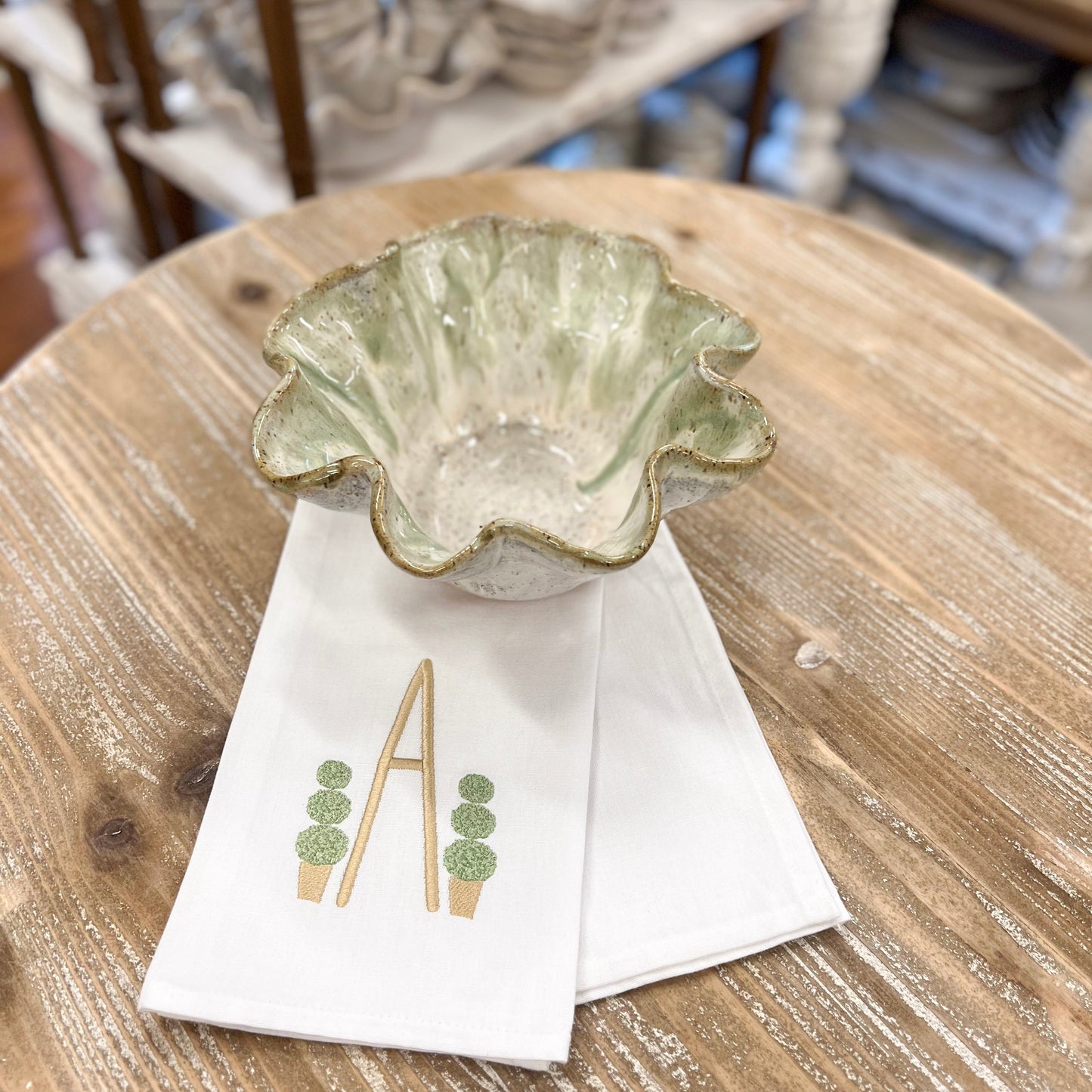 Etta B Round Fluted Bowl