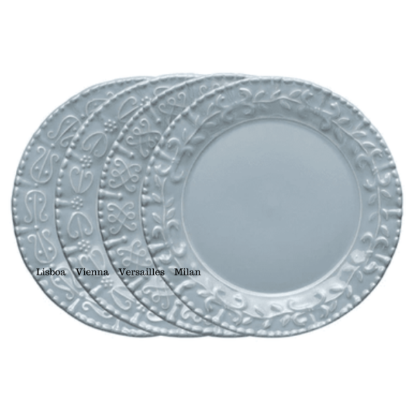 Historia Embossed Salad Plate