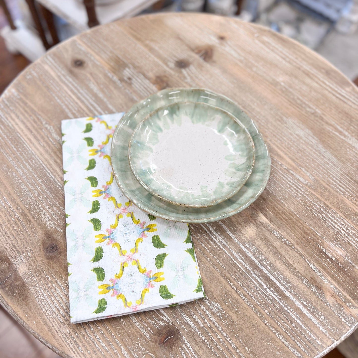 Etta B Farmhouse Round Salad Plate