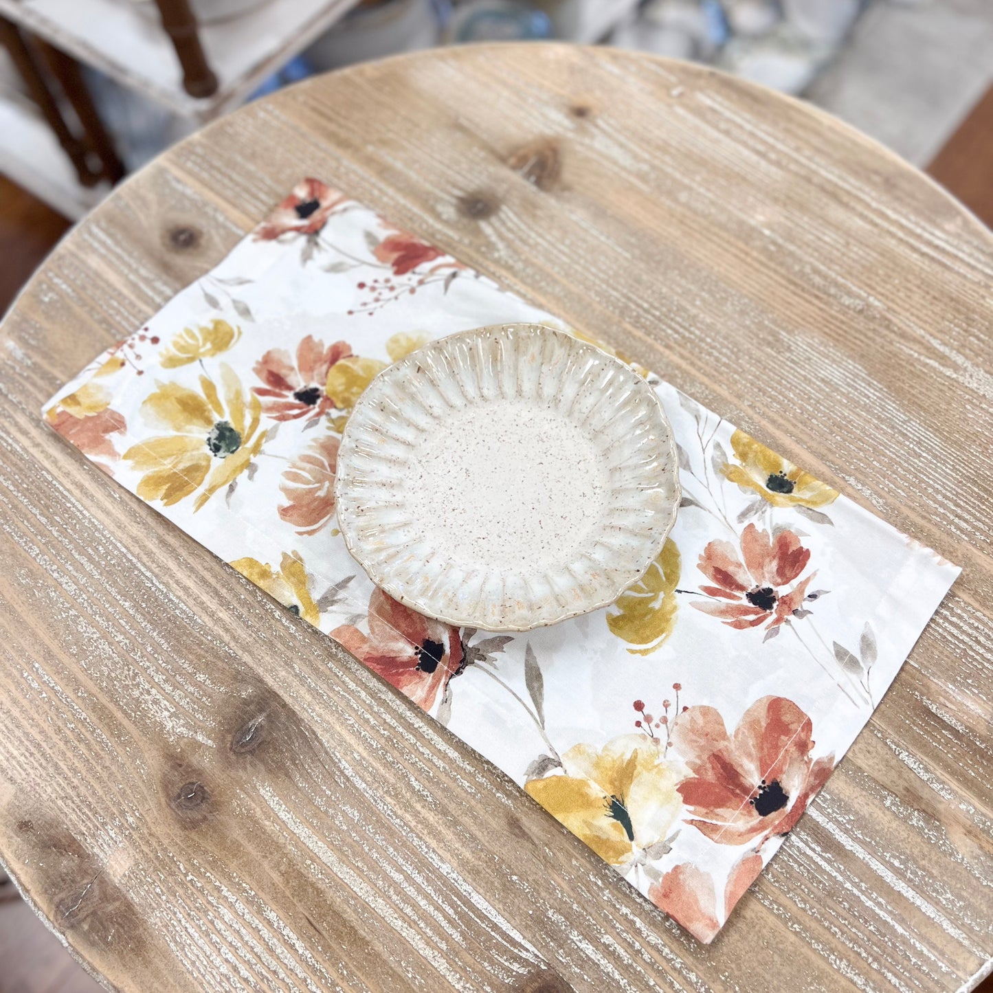 Etta B Crimped Salad Plate