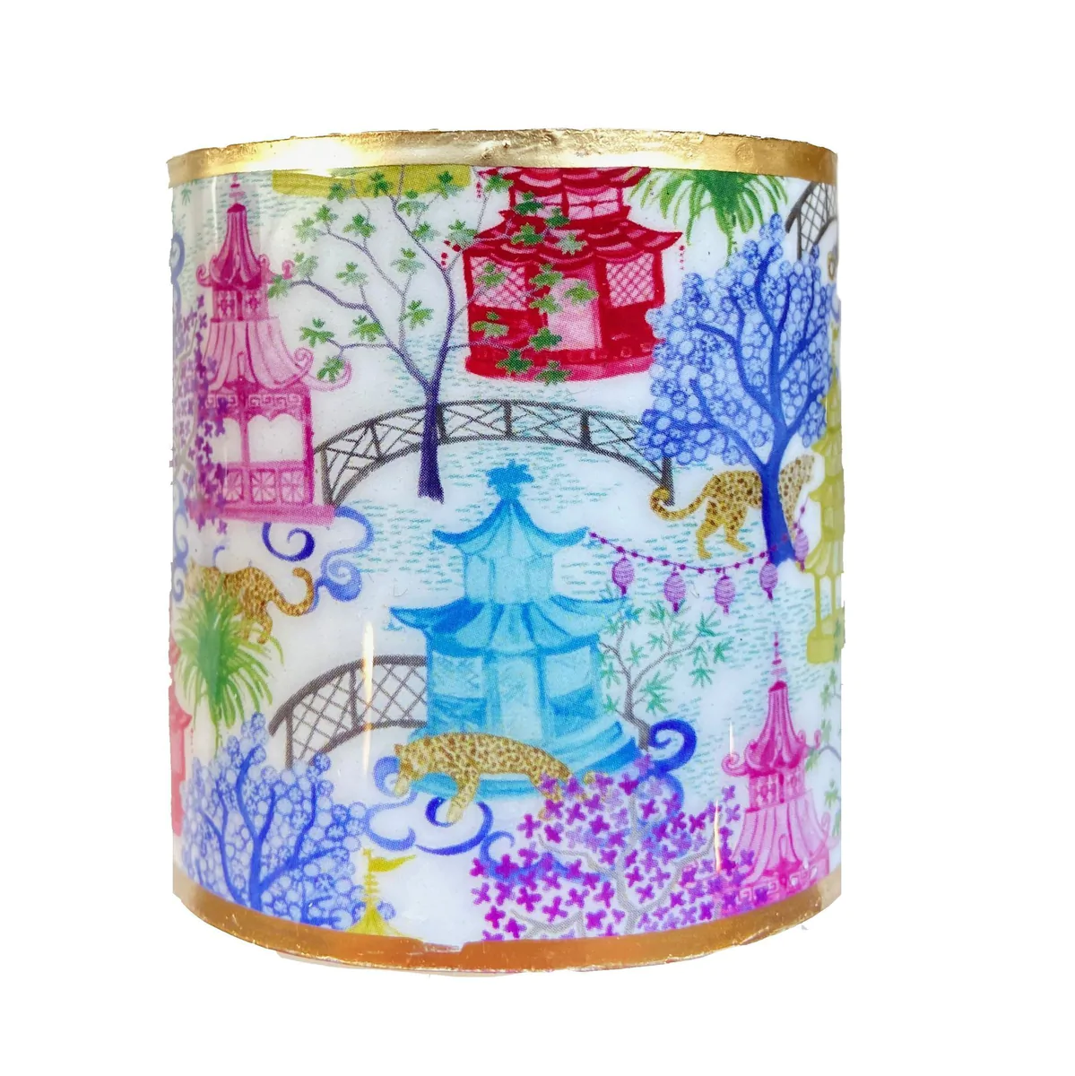 Garden Party Napkin Rings Set of 4