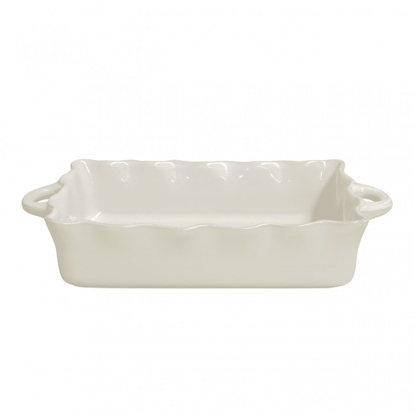 Casafina Large Rectangle Ruffle Baker