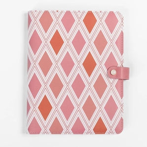 Large Diamond Pink Folio