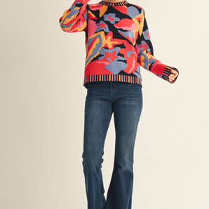 Long Sleeve Multi Sweater
