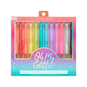 Oh My Glitter! Retractable Gel Pens