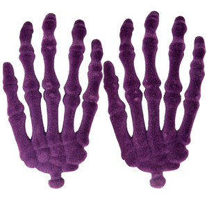 Purple Skeleton Hands