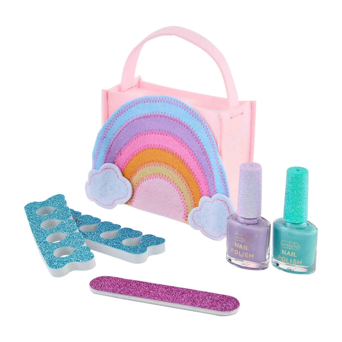 Buy Cyiecw Kids Hair Kit, Temporary Hair Dyes and Nail Polish Kit for Kids  Fun Teen Makeup Kit 3 Colors of Glitter Kids Nail Kit 4 Washable Hair Color  Pens for Kids