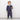 Kid's Navy Nutcracker Long Sleeve Pajamas