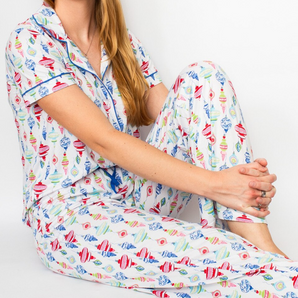Whimsical Wonder Short Sleeve Pant Set