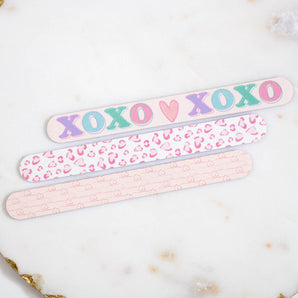 Pink Love Nail Files