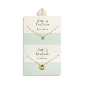 Sharing Kindness Honey Bee Necklace