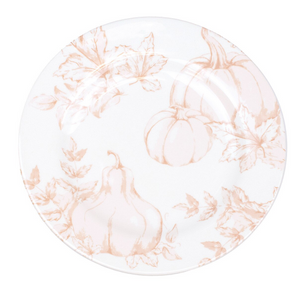 Harvest Toile Plate
