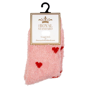 Tickled Pink Snuggle Socks