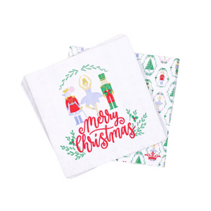 Nutcracker Waltz Cocktail Napkin