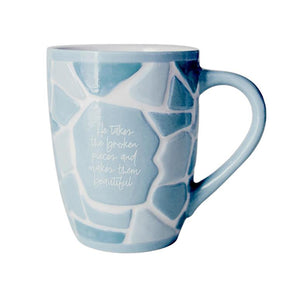 Blue Mended Mug